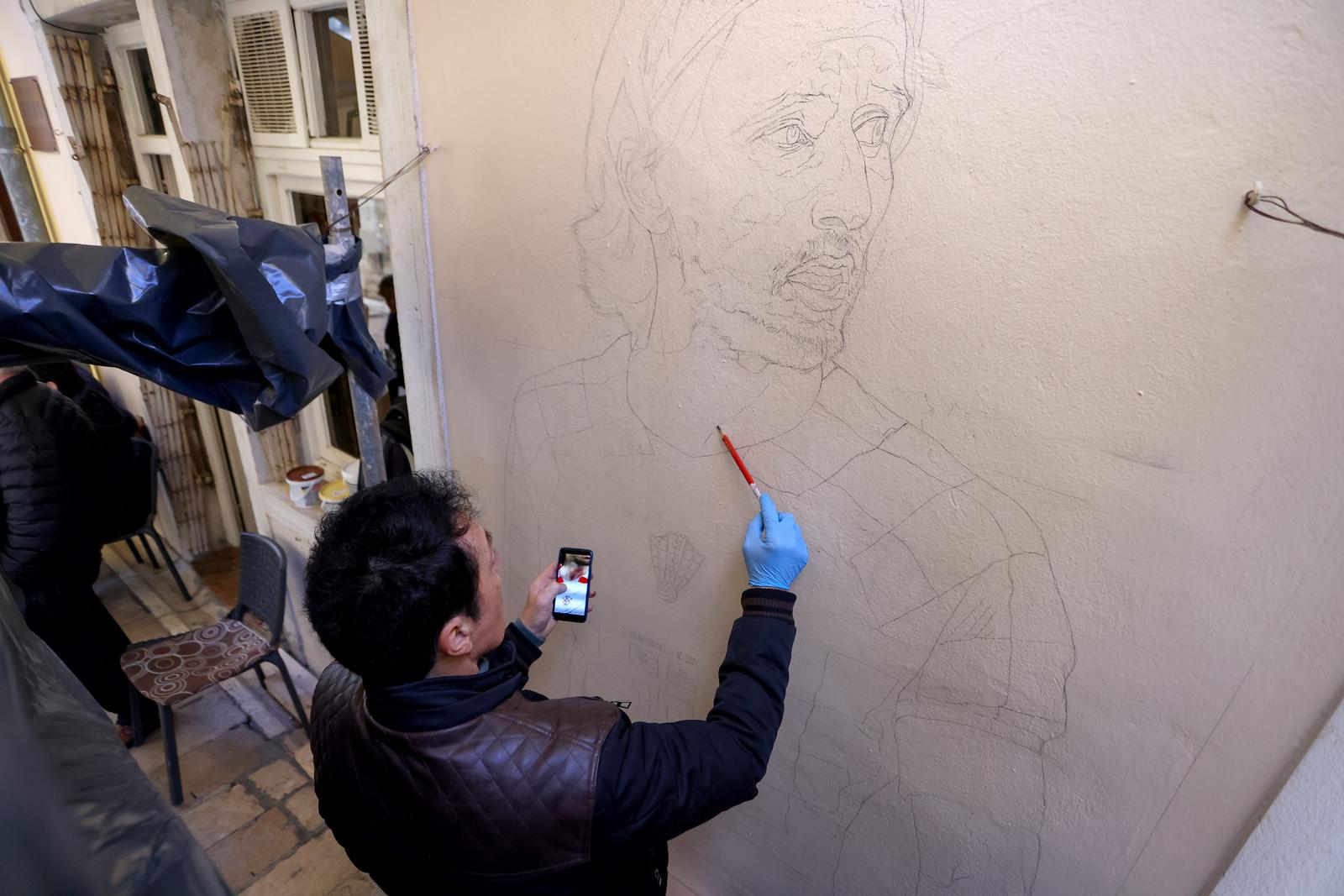 Luka Modrić dobiva mural u centru Zadra