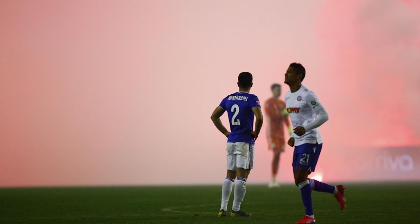 Prva HNL: HNK Hajduk – GNK Dinamo 0-2 Prva HNL: HNK Hajduk – GNK Dinamo 0-2