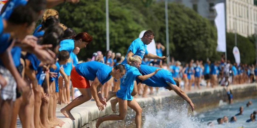 8. dm Millennium Jump sa zadarske rive, Foto: Filip Brala/PIXSELL 8. dm Millennium Jump sa zadarske rive, Foto: Filip Brala/PIXSELL