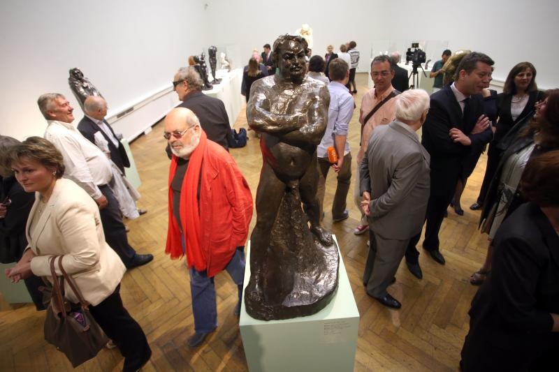 Svecano otvorenje izlozbe Augustea Rodina pod nazivom Rodin u Mestrovicevom Zagrebu. Photo: Igor Kralj/PIXSELL