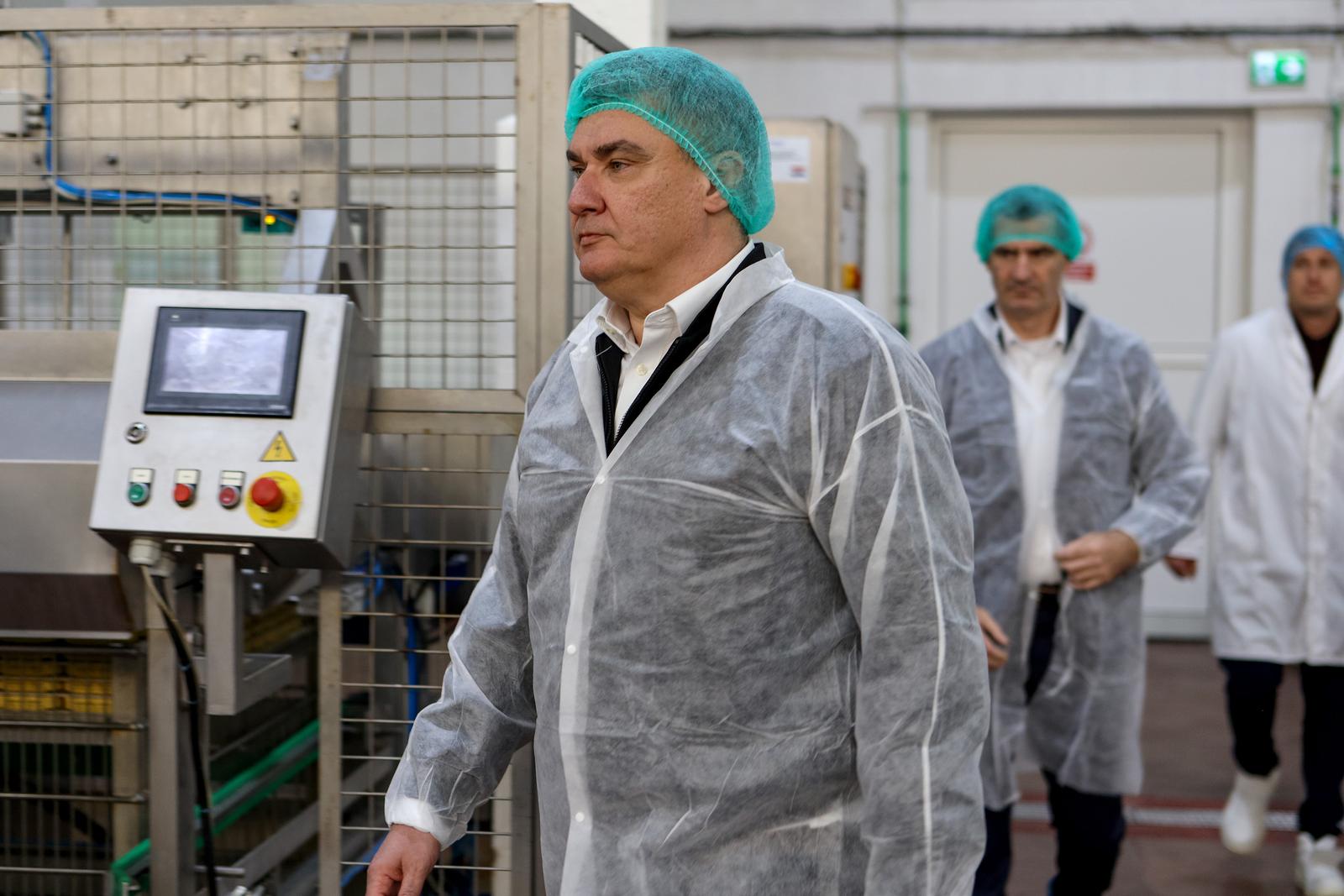Predsjednik Milanović posjetio je tvrtku Mardešić u Salima