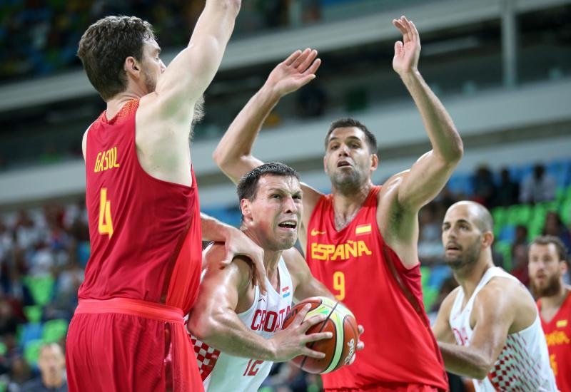 OOI Rio: Hrvatska – Španjolska 72-70. Photo: Igor Kralj/PIXSELL OOI Rio: Hrvatska – Španjolska 72-70. Photo: Igor Kralj/PIXSELL