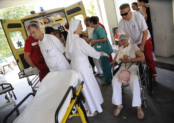 Nesreca nagibnog vlaka, Foto: Josko Ponos / CROPIX