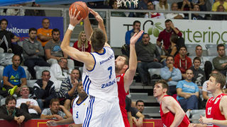 ABA liga: KK Zadar – Szolniki Olaj 71-67, Filip Kraljević.  Foto: Kristijan Orlić