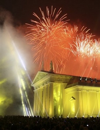 Doček Nove 2009. godine u New Yorku