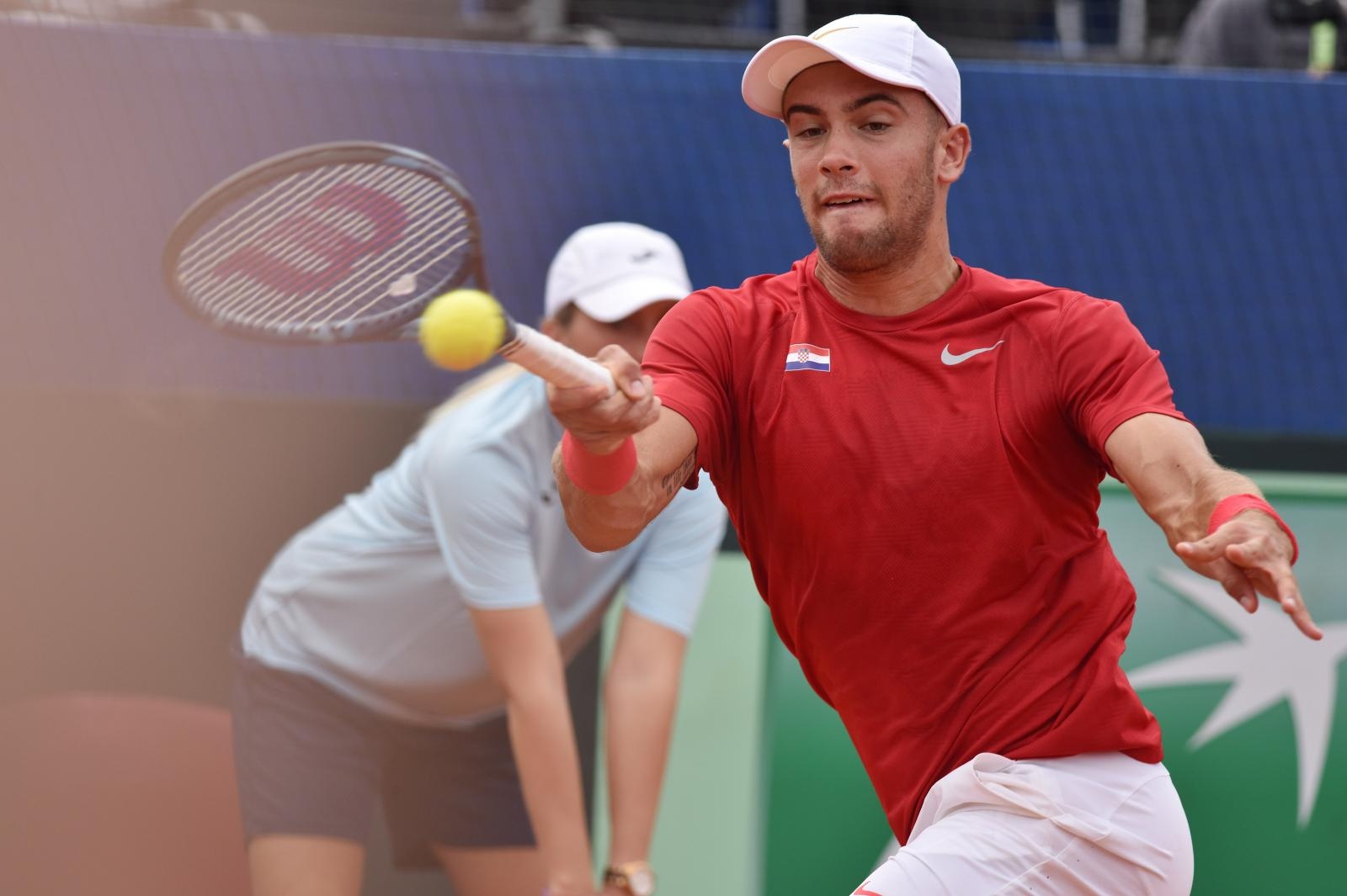 Davis Cup: Borna Ćorić – Steve Johnson Davis Cup: Borna Ćorić – Steve Johnson