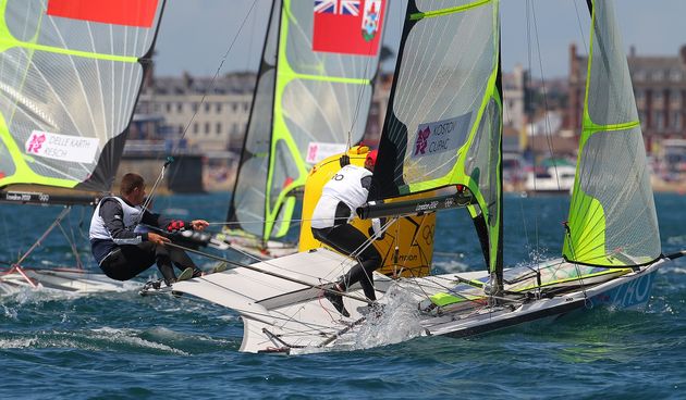 Pavle Kostov i Petar Cupać 49er