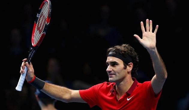 Roger Federer, foto: BBC/Twitter