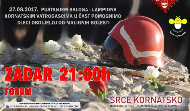 Projekt Srce Kornatsko: Lampioni sjećanja na Forumu