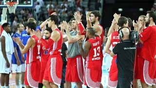 09.09.2015., Arena Zagreb, Zagreb – EuroBasket 2015., skupina C, 04. kolo, Nizozemska – Hrvatska. Foto: PIXSELL 09.09.2015., Arena Zagreb, Zagreb – EuroBasket 2015., skupina C, 04. kolo, Nizozemska – Hrvatska. Foto: PIXSELL