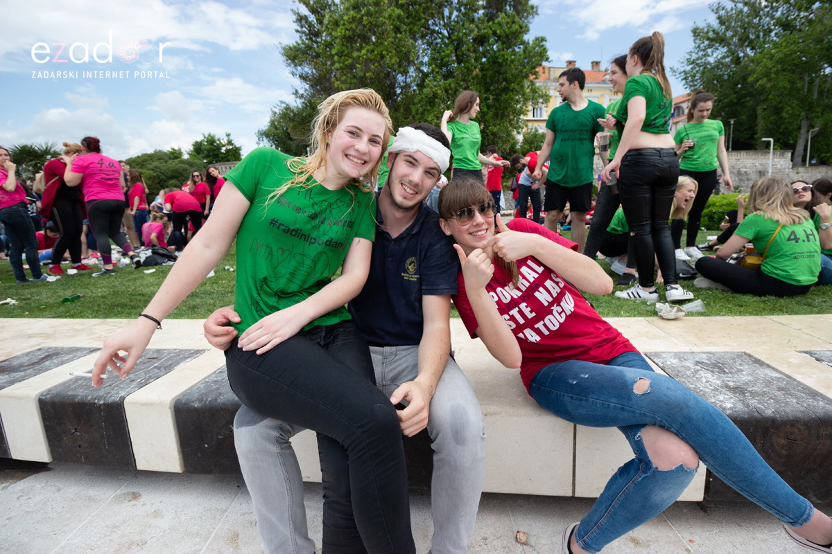 Ludijada zadarskih maturanata 2018. Ludijada zadarskih maturanata 2018.