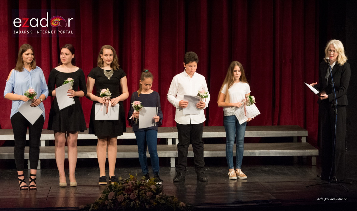 HNK Zadar: Godišnji koncert učenika glazbenog odjela Glazbene škole Blagoje Bersa