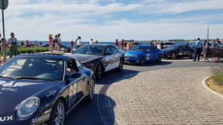 Pink Wing, jedinstvena gastro-turistička karavana luksuznih automobila gostovala je u Zadru na Pozdravu suncu. Foto: Mladen Malik