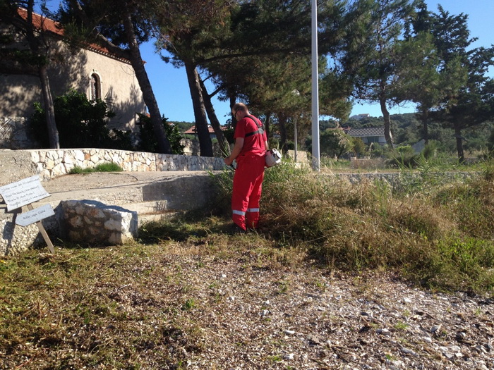 Premuda: Akcija čišćenja plaže “Zad crikve”, Foto: Ivana, Eva, Mia i Lea