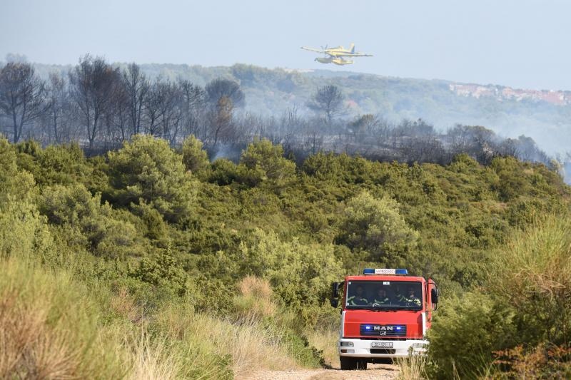 Kanaderi i air tractori gasili požar u blizini dikljanskih kuća i vikendica Kanaderi i air tractori gasili požar u blizini dikljanskih kuća i vikendica