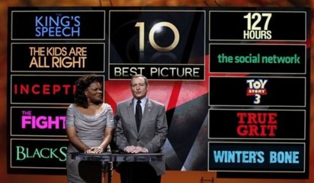 Nominacije za Oscare 2011, Foto: AP Photo