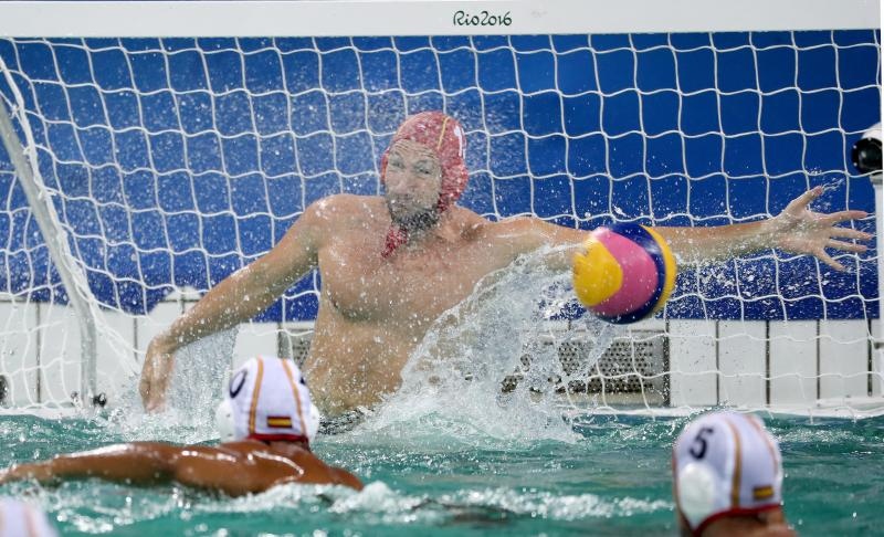 Olimpijske igre 2016., vaterpolo, skupina B, 3. kolo, utakmica Hrvatska – Španjolska 4-9. Photo: Igor Kralj/PIXSELL