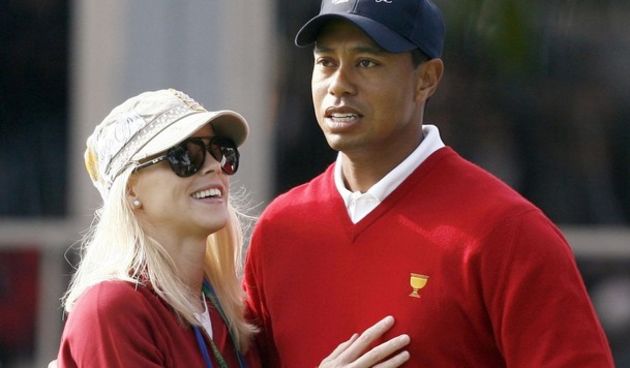 Elin i Tiger Woods; Foto: Reuters