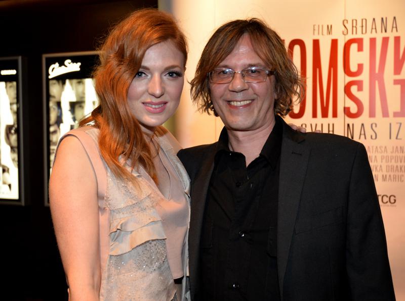 Zagreb – Premijera filma “Atomski zdesna” u Cinestaru Branimir centra, redatelja Srdjana Dragojevica. Na premijeri su bili i glavni glumci: Tanja Ribic, Branko Djuric, Hristina Popovic, Goran Navojec, Natasa Janjic. Photo: Marko Prpic/PIXSELL