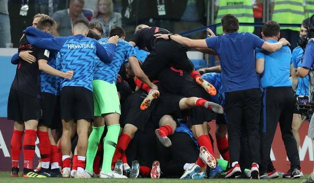 Nižnji Novgorod, Rusija – Svjetsko nogometno prvenstvo 2018., osmina finala, Hrvatska – Danska 4-3 (1-1, 1-1).