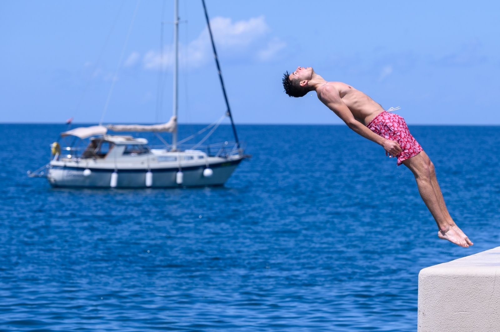 Zadarski maturanti obilježili kraj škole na rivi