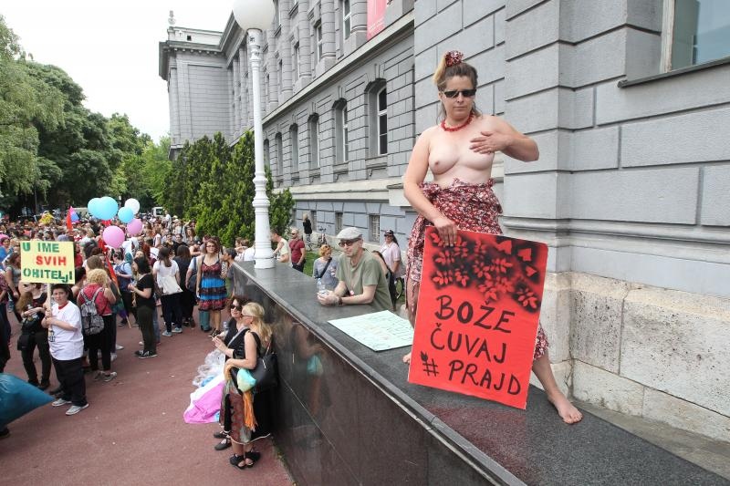 Održan je XV Zagreb Pride pod motom Još Hrvatska ni propala. Photo: PIXSELL Održan je XV Zagreb Pride pod motom Još Hrvatska ni propala. Photo: PIXSELL