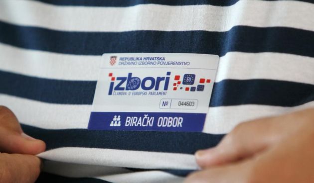 Izbore za predstavnike Hrvatske u EU parlamentu u Koprivnici obiljezio je iznimno slab odaziv biraca – do 11 sati ih je na biralista izaslo manje od devet posto. Photo: Marijan Susenj/PIXSELL