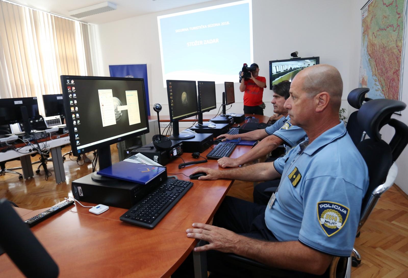 U sjedištu PU zadarske otvoren Stožer za provedbu mjera sigurnosti u turističkoj sezoni