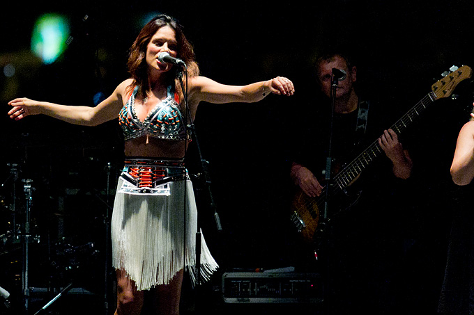 Severina @Ponton festival u uvali Jazine, Foto: Leo Banić Severina @Ponton festival u uvali Jazine, Foto: Leo Banić