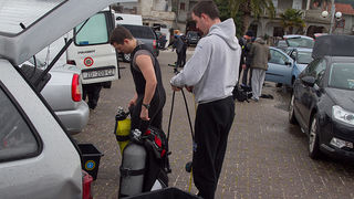 Ekološka akcija čišćenja podmorja u Bibinjama, foto: Leo Banić Ekološka akcija čišćenja podmorja u Bibinjama, foto: Leo Banić