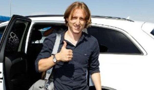 Luka Modrić u Madridu, foto: realmadrid.com