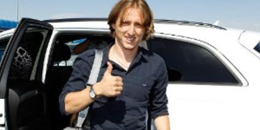 Luka Modrić u Madridu, foto: realmadrid.com