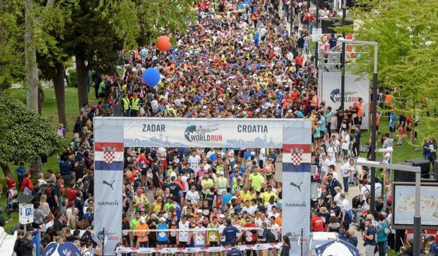 Zadar: Start najbrojnije svjetske utrke Wings For Life World Run, Photo: Dino Stanin/PIXSELL