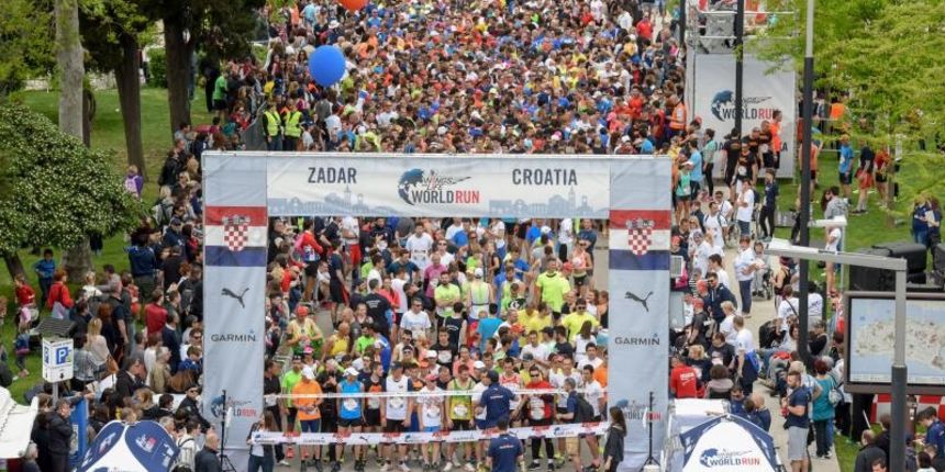 Zadar: Start najbrojnije svjetske utrke Wings For Life World Run, Photo: Dino Stanin/PIXSELL Zadar: Start najbrojnije svjetske utrke Wings For Life World Run, Photo: Dino Stanin/PIXSELL
