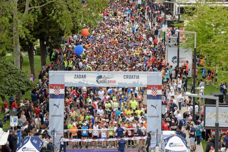 Zadar: Start najbrojnije svjetske utrke Wings For Life World Run, Photo: Dino Stanin/PIXSELL Zadar: Start najbrojnije svjetske utrke Wings For Life World Run, Photo: Dino Stanin/PIXSELL