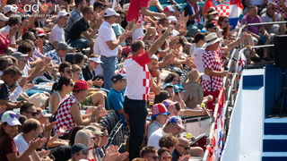 Davis Cup: Vruća navijačka atmosfera u meču Ćilića i Querreya