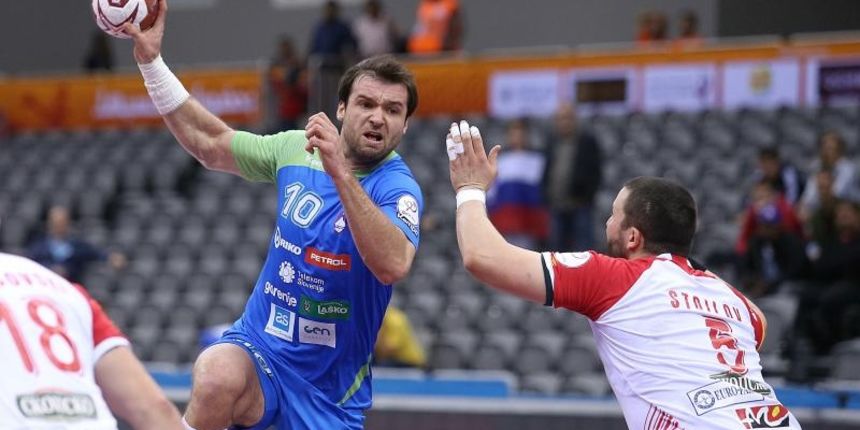 Katar – 24. svjetsko rukometno prvenstvo, osmina finala, Slovenija – Makedonija. Klemen Cehte. Photo: Goran Stanzl/PIXSELL