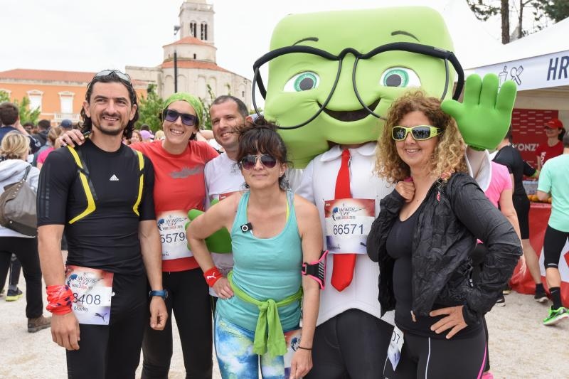 Zadar: Okupljanje natjecatelja prije sportske utrke Wings for life world run 2015., Photo: Dino Stanin/PIXSELL