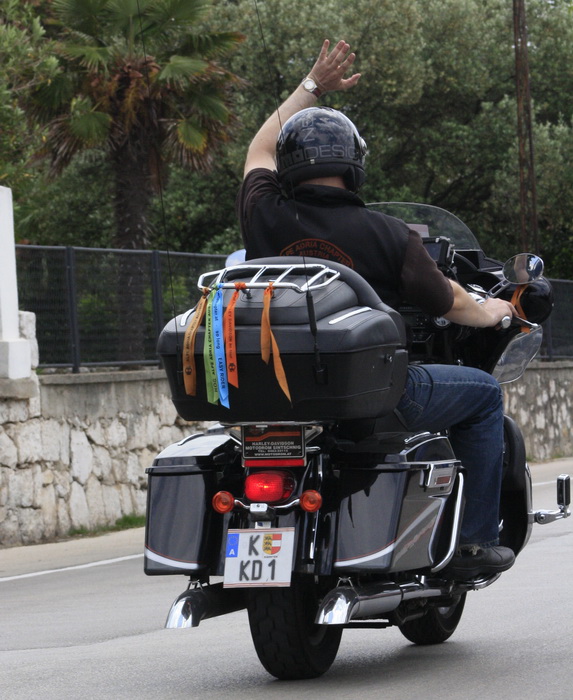 Povorka Harley Davidsona kroz Zadar 28. svibnja, Foto: Mladen Malik