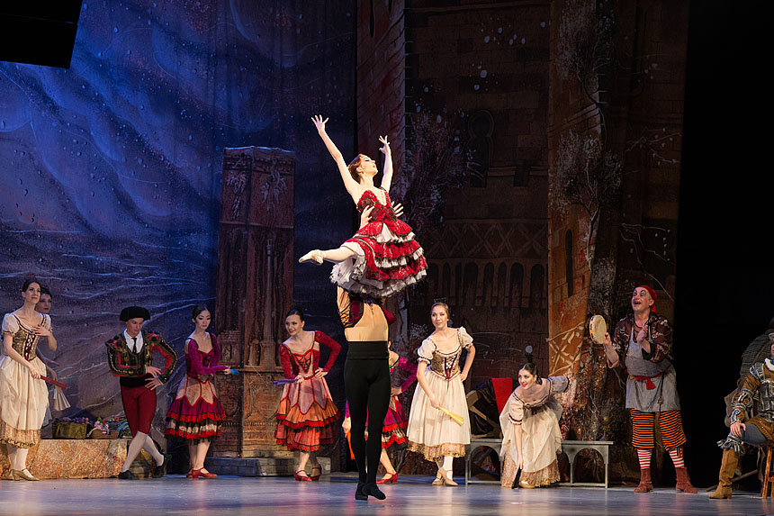 Baletna predstava “Don Quixote”, foto: Leo Banić