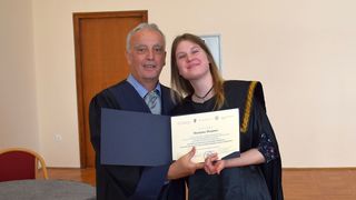 Promocija 11. generacije prvostupnika Odjela za germanistiku j Promocija 11. generacije prvostupnika Odjela za germanistiku j