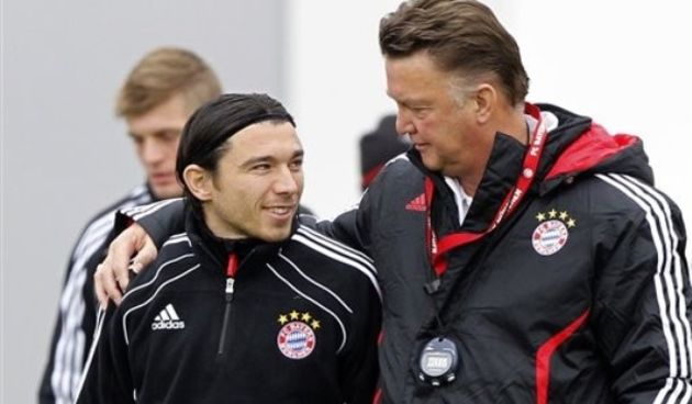 Danijel Pranjić, Louis van Gaal // AP Photo