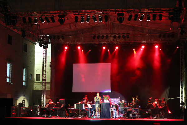 Natalie Cole na zadarskom Forumu (foto:Saša Čuka)