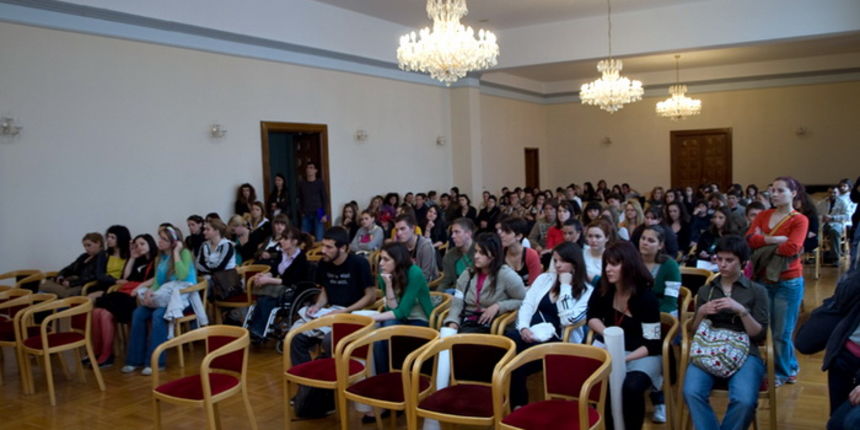 Zadarski studenti zauzeli Sveuciliste (Foto: Sasa Cuka) Zadarski studenti zauzeli Sveuciliste (Foto: Sasa Cuka)