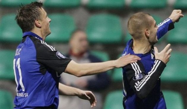 Ivica Olić i Mladen Petrić (Foto:AP Photo)