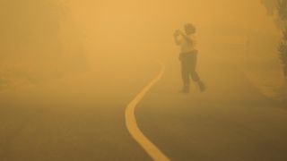 Veliki požar na Pelješcu