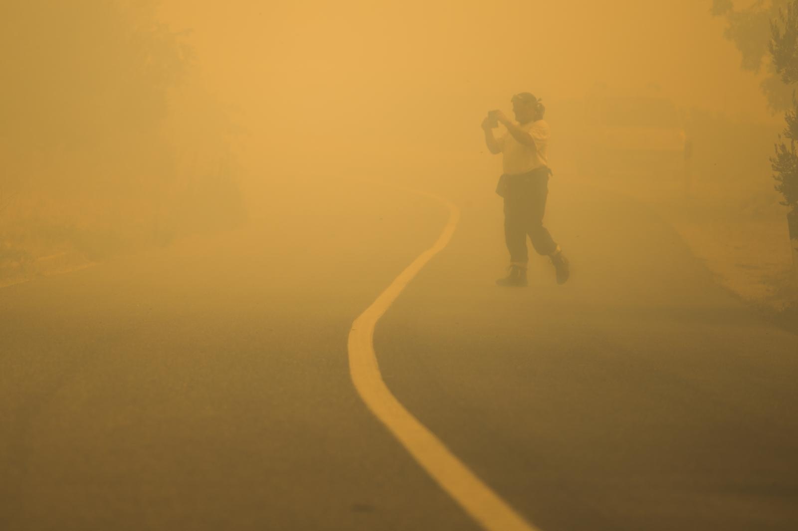 Veliki požar na Pelješcu
