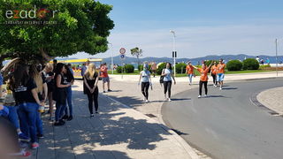 Ludijada maturanata na zadarskoj rivi