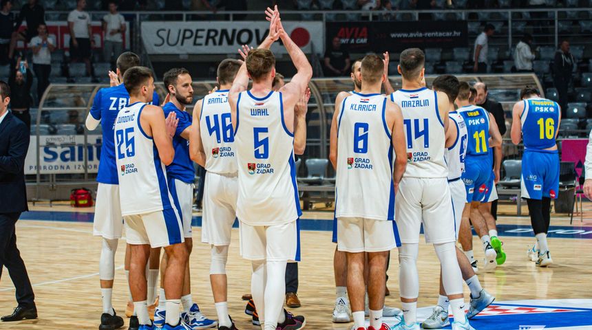 KK Zadar, KK Zabok, pobjeda, svi skupa KK Zadar, KK Zabok, pobjeda, svi skupa