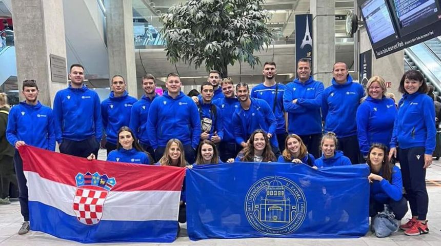 Tri sportske ekipe Sveučilišta u Zadru na ‘8th World InterUniversities Championships’ u Parizu Tri sportske ekipe Sveučilišta u Zadru na ‘8th World InterUniversities Championships’ u Parizu